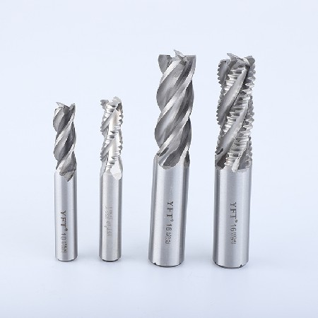 The manufacturer directly supplies YFT brand milling cutters, black gold steel, through the center, rough skin milling cutters, wave edge milling cutters, and rough CNC cutting tools